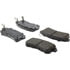 Centric 105.15100 Disc Brake Pad Set Posi Quiet Ceramic Brake Pads with Shims and Hardware