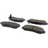 Centric 105.15211 Disc Brake Pad Set Posi Quiet Ceramic Brake Pads with Shims and Hardware