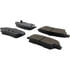 105.15510 by CENTRIC - Posi Quiet Ceramic Brake Pads with Shims and Hardware