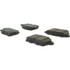 Centric 102.12590 Disc Brake Pad Set C-Tek Semi-Metallic Brake Pads with Shims