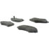 102.12730 by CENTRIC - C-Tek Semi-Metallic Brake Pads with Shims