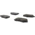 102.12810 by CENTRIC - C-Tek Semi-Metallic Brake Pads with Shims