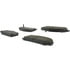102.12860 by CENTRIC - C-Tek Semi-Metallic Brake Pads with Shims
