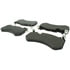 Centric 102.12910 Disc Brake Pad Set C-Tek Semi-Metallic Brake Pads with Shims