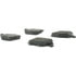 102.13140 by CENTRIC - C-Tek Semi-Metallic Brake Pads with Shims
