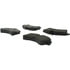 102.13180 by CENTRIC - C-Tek Semi-Metallic Brake Pads with Shims