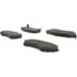 102.13310 by CENTRIC - C-Tek Semi-Metallic Brake Pads with Shims