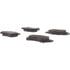Centric 102.13910 Disc Brake Pad Set C-Tek Semi-Metallic Brake Pads with Shims