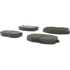 102.13970 by CENTRIC - C-Tek Semi-Metallic Brake Pads with Shims