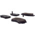 102.14040 by CENTRIC - C-Tek Semi-Metallic Brake Pads with Shims