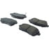 Centric 102.14540 Disc Brake Pad Set C-Tek Semi-Metallic Brake Pads with Shims