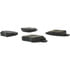 102.14560 by CENTRIC - C-Tek Semi-Metallic Brake Pads with Shims