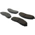 102.16910 by CENTRIC - C-Tek Semi-Metallic Brake Pads with Shims