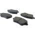 Centric 102.173 Disc Brake Pad Set C-Tek Semi-Metallic Brake Pads with Shims