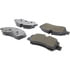 102.17750 by CENTRIC - C-Tek Semi-Metallic Brake Pads with Shims