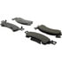 103.00520 by CENTRIC - C-Tek Ceramic Brake Pads with Shims