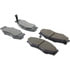 Centric 103.02660 Disc Brake Pad Set C-Tek Ceramic Brake Pads with Shims