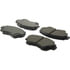 103.04760 by CENTRIC - C-Tek Ceramic Brake Pads with Shims