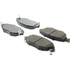 103.09100 by CENTRIC - C-Tek Ceramic Brake Pads with Shims