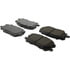 103.10050 by CENTRIC - C-Tek Ceramic Brake Pads with Shims