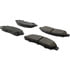Centric 103.10390 Disc Brake Pad Set C-Tek Ceramic Brake Pads with Shims