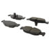 Centric 102.06881 Disc Brake Pad Set C-Tek Semi-Metallic Brake Pads with Shims