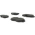 102.06760 by CENTRIC - C-Tek Semi-Metallic Brake Pads with Shims