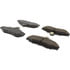 102.07240 by CENTRIC - C-Tek Semi-Metallic Brake Pads with Shims