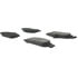 102.07270 by CENTRIC - C-Tek Semi-Metallic Brake Pads with Shims