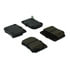 102.07330 by CENTRIC - C-Tek Semi-Metallic Brake Pads with Shims