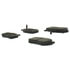 102.07750 by CENTRIC - C-Tek Semi-Metallic Brake Pads with Shims