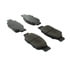 102.08050 by CENTRIC - C-Tek Semi-Metallic Brake Pads with Shims