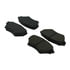 102.08900 by CENTRIC - C-Tek Semi-Metallic Brake Pads with Shims