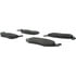 102.08980 by CENTRIC - C-Tek Semi-Metallic Brake Pads with Shims