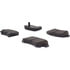 102.09370 by CENTRIC - C-Tek Semi-Metallic Brake Pads with Shims
