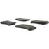 102.09380 by CENTRIC - C-Tek Semi-Metallic Brake Pads with Shims