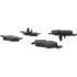 102.09510 by CENTRIC - C-Tek Semi-Metallic Brake Pads with Shims