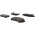 102.09570 by CENTRIC - C-Tek Semi-Metallic Brake Pads with Shims