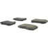 102.09600 by CENTRIC - C-Tek Semi-Metallic Brake Pads with Shims
