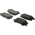102.09960 by CENTRIC - C-Tek Semi-Metallic Brake Pads with Shims