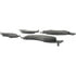 102.10100 by CENTRIC - C-Tek Semi-Metallic Brake Pads with Shims