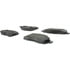 102.10110 by CENTRIC - C-Tek Semi-Metallic Brake Pads with Shims