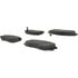102.10130 by CENTRIC - C-Tek Semi-Metallic Brake Pads with Shims