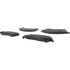 102.10190 by CENTRIC - C-Tek Semi-Metallic Brake Pads with Shims