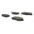 102.10310 by CENTRIC - C-Tek Semi-Metallic Brake Pads with Shims