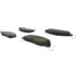 102.10810 by CENTRIC - C-Tek Semi-Metallic Brake Pads with Shims