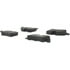 102.10990 by CENTRIC - C-Tek Semi-Metallic Brake Pads with Shims