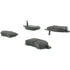 Centric 102.11000 Disc Brake Pad Set C-Tek Semi-Metallic Brake Pads with Shims