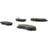 Centric 102.11020 Disc Brake Pad Set C-Tek Semi-Metallic Brake Pads with Shims