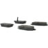 Centric 102.11240 Disc Brake Pad Set C-Tek Semi-Metallic Brake Pads with Shims